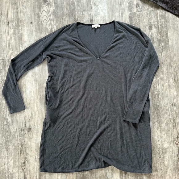 WILFRED FREE LONGSLEEVED VNECK DRESS - Picture 1 of 8